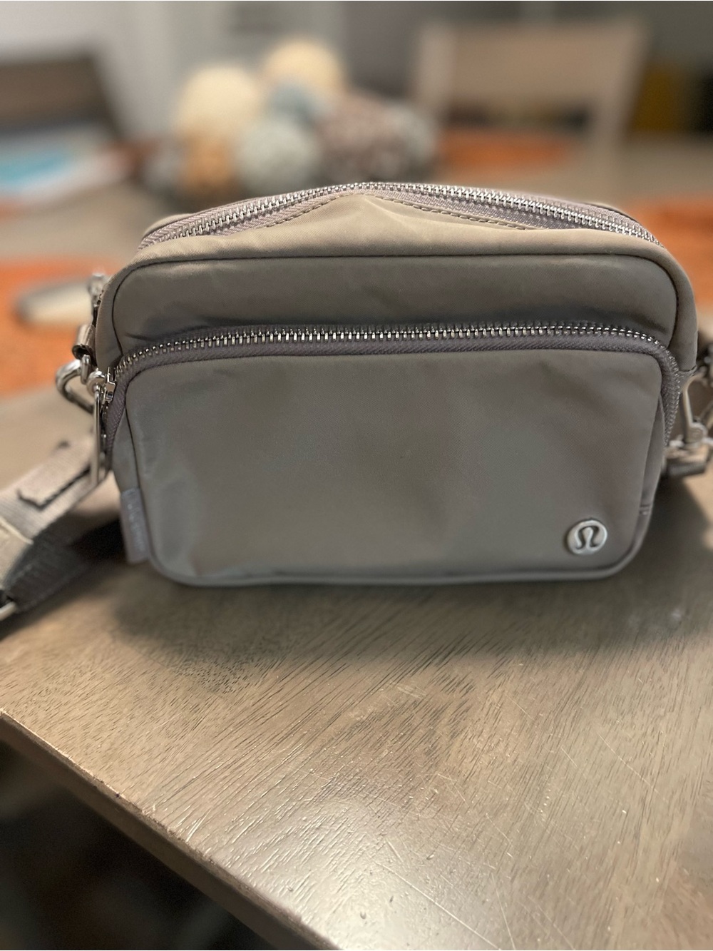 lululemon athletica Taupe Crossbody Bag